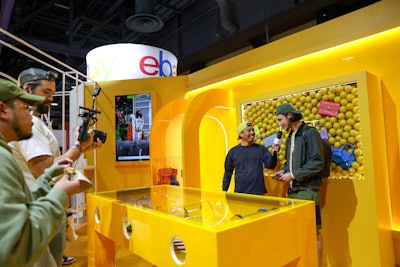 'I am so proud of the experience; it was massive in comparison to many of the other spaces at ComplexCon,' Davis says of the eBay activation at ComplexCon 2023. 'It allowed guests to enter from all angles, opening it up to be more of a free-flow experience, which suited the convention.'