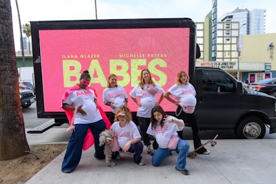 Neon's 'Babes' Street Team Stunt