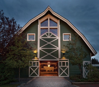 A standout event space at Paws Up is The Bull Barn, an authentic cattle barn that's been renovated into a conference space and special event venue.