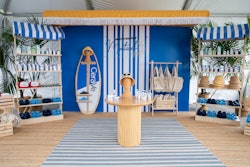Gurney’s played host to a CeraVe Farmers Market throughout the event—where guests were invited to grab a tote and stock up on beach essentials. There were also Stoney Clover Lane travel pouches and a custom embroidery station courtesy of Klein Designs on site to craft a memorable keepsake.