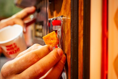 The brand called it the 'World's First & Only Cheez-It Jukebox.'