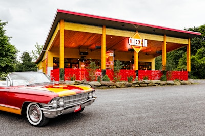 Two hours outside New York City in Woodstock, N.Y., road trippers were invited to a unique eatery—The Cheez-In Diner.