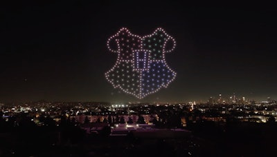 Surprise Harry Potter-Inspired Drone Show Over the Cinespia Finale in Hollywood