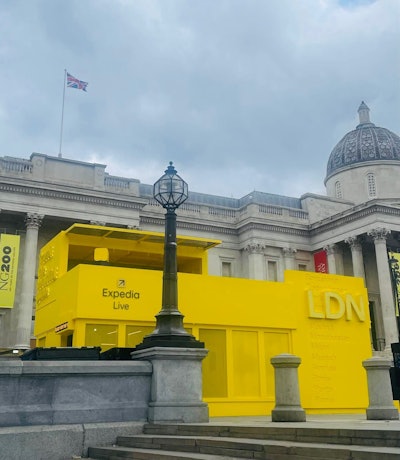 Expedia's Pop-Up at the UEFA Champions League Final