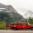 A must-do for groups in Glacier National Park: scenic tours on the park's historic (and iconic) red buses.