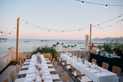 A rooftop with 360-degree views hosted more conversations and culinary experiences.