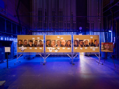 In the Hulu series, actor Ben Glenroy is murdered before starring in the Death Rattle play on Broadway. The cast and crew of the show are the prime suspects and are being investigated by Glenroy’s three friends and neighbors. At the pop-up, guests were able to gather clues and form ideas about whodunnit.