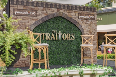Peacock's 'The Traitors' Castle Garden