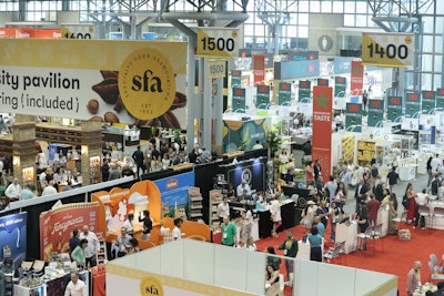 There were 2,400-plus exhibitors spanning two levels at the Summer Fancy Food Show, including veteran specialty foods companies and newbies, which popped up at the trade show's inaugural 'Debut District.'