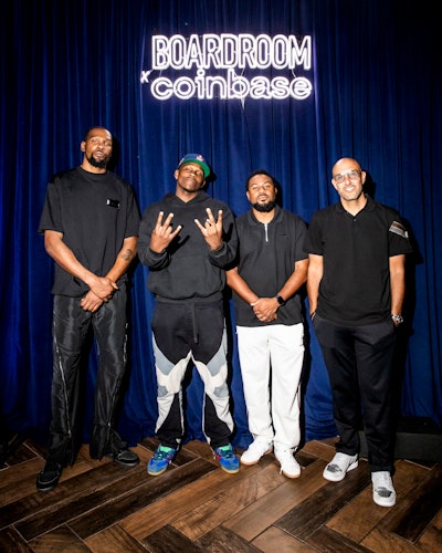 Boardroom x Coinbase Team USA Basketball Welcome Dinner