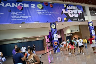 Essence unveiled a new brand campaign titled “We Love Us” at the festival.