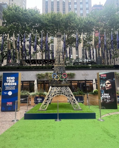 NBCUniversal’s Olympic Takeover of Rockefeller Center