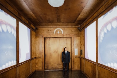 Another highlight? The FX Fearless Hellevator. Fans could take a ride through 12 scary moments from the American Horror Story universe and get a glimpse into the world of Grotesquerie, the new Ryan Murphy horror series premiering this fall.