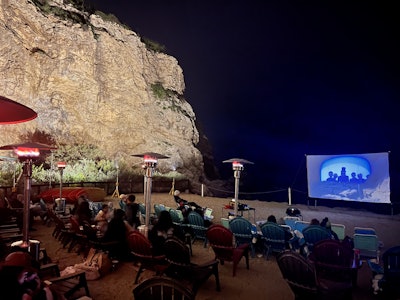 Beach Cove Movie Night at Terranea Resort