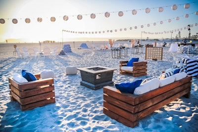 LED Beach Games & Cosmic Golf at Hotel del Coronado