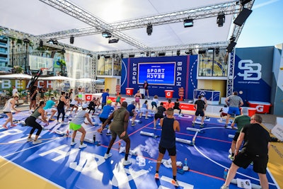 Sport Beach at Cannes Lions