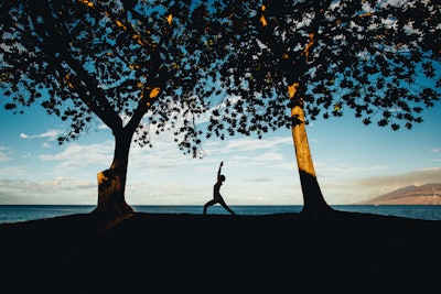 Moonlight Yoga at Wailea Beach Resort