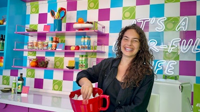 Curated recipes from chef and creator Carolina Gelen (pictured) were sampled in NYC. They focused on Pinterest trends that were all pinnable or shoppable throughout the experience. “We selected creators that bring unique, colorful, and easy ways to inspire Gen Z and millennial consumers in the kitchen, whether through a trend, sauce flavor, or recipe,” Ana Goettsch, Primal Kitchen’s head of marketing, said.