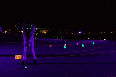 Glow Golf at Terranea Resort