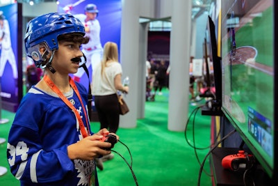 Fifteen of the activations were by Freeman and its subsidiaries, including Sparks and BaAM Productions. And with each major sporting organization in attendance, guests were able to step onto the court, train on the ice, try their hand on the field, or enter the ring thanks to these experiential moments.