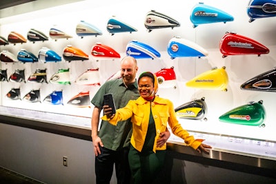 The Harley-Davidson Museum spans 20 acres in downtown Milwaukee and features a restaurant, a cafe, a retail store, and parklike outdoor spaces.