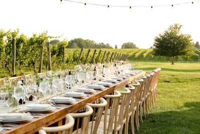 Brunello Cucinelli and Wölffer Estate Dinner