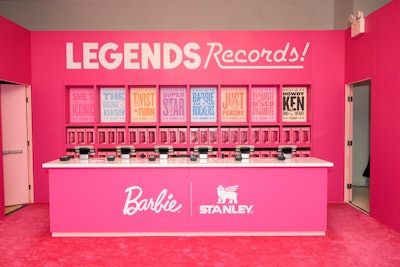 Entrance to the party was free and attendees received free posters and totes with the purchase of a Quencher.