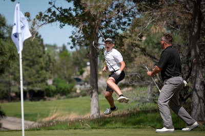 The tournament features three divisions: Parent/Child, Grandparent/Grandchild, and PGA Professional with Child or Parent.
