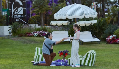 One couple got engaged during the weekend event.