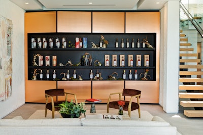 The Macallan Villa strategically placed products throughout the space, ensuring they'd show up in content filmed on site.