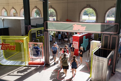 More than 16,000 people visited the activation throughout the All-Star Weekend.