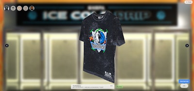 There were also exact virtual replicas of merchandise for digital try-ons.