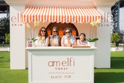 The highlight of the Ame.l.f.i Coast Beach Club? The nonnas. Improv actors played the part of Italian grandmothers, who roamed the Beach Club “sharing their best-kept skincare secrets and local traditions with consumers,' according to Jamie D'Attoma, executive vice president and partner at creative agency SHADOW, the firm behind the pop-up.