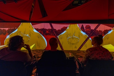 In addition to the in-person experience, the illustrations and poems will also be available as a four-part seasonally themed series by Aznarez and Fagan across digital, print, and out of home in cities worldwide.