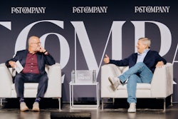 The Main Stage at BMCC Tribeca Performing Arts Center featured conversations with Ryan Reynolds, Issa Rae, Lin-Manuel Miranda, and Netflix co-CEO Ted Sarandos (pictured). The courtyard and lobby of the venue hosted activations and sampling opportunities.