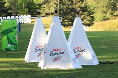 Field day activities included an egg toss, tug-of-war, and softball.