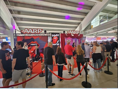 AARP activated at every show in the U.S. with a 400-square-foot footprint designed to position the brand face-to-face with fans.