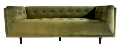 Julie sofa, price upon request, available in Arizona, California, Nevada, and Oregon, from Designer8