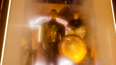 Each time door offered a look into key moments in the MCU, and featured unique elements of projections, LED visuals, props, audio, and even a Rocket motion-capture room to transport the viewer across time and space. In a fun twist, guests could 'break the rules' by stepping through a time door onto the Witches' Road, catching a sneak peek of the then-unreleased new series Agatha All Along before safely returning to the TVA to receive their new employee badge.