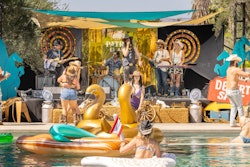 During both Coachella and Stagecoach, guests partied at the Gallery Desert House.