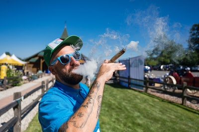 TeeHC Open is a full-consumption event, meaning guests were welcome to smoke and consume cannabis.