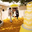 Earlier this year, Bumble gave users with success stories the chance to win a wedding at its 'Little Yellow Wedding Chapel' in Las Vegas.