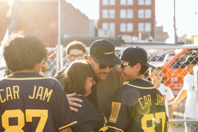 'Travis always makes it a point to get out into the crowd and show appreciation to the community for stepping up and supporting this awesome mission,' said Valdez.