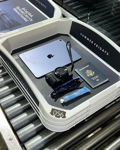The campaign included digital billboards throughout LAX and JFK and branded TSA bins at LAX.