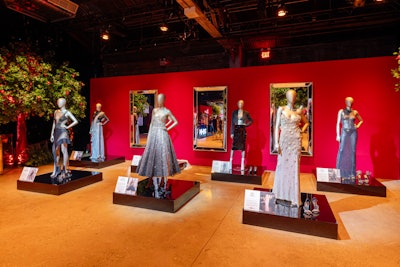 There was also an installation showcasing outfits from the season 15 promo and the main title intro. 'The Real Housewives of NYC always highlights high fashion, so we wanted to share some of the incredible looks with fans,' said Skonieczny.