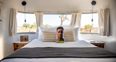 “AutoCamp offers a luxury glamping experience in multiple locations across the U.S.,' said Glick. 'Each location offers the perfect outdoor escape with scenic views and outdoor nature activities ideal for both relaxation and exploration. It also was a perfect alignment since the lead character, Colter Shaw, travels around the country in an Airstream.”