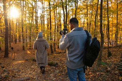“The Catskills experience was similar to Joshua Tree in many ways, but it offered a new backdrop—the beautiful, scenic mountains of the Catskills, which perfectly complemented the rugged, adventurous spirit of Tracker,' said Glick.