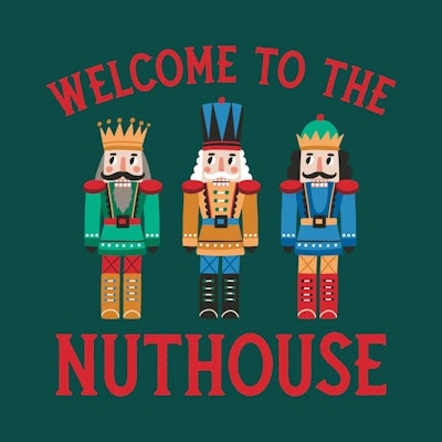 Welcome to the Nuthouse Beverage Napkins