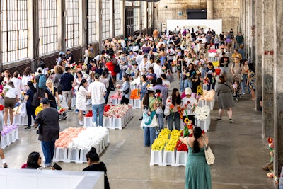 'Industry City for Sunday was a great shift because it's this creative hub, and it gave the final day a different vibe—more industrial, more grounded, but still very much alive,' Hendry told architecture and design publication Dezeen.