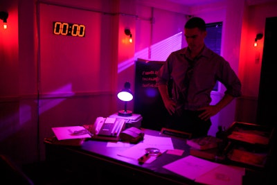 “They only had three minutes to escape the room, so the pressure was on,' said Hardaway. 'It was a fun way to prime them for the night ahead.”